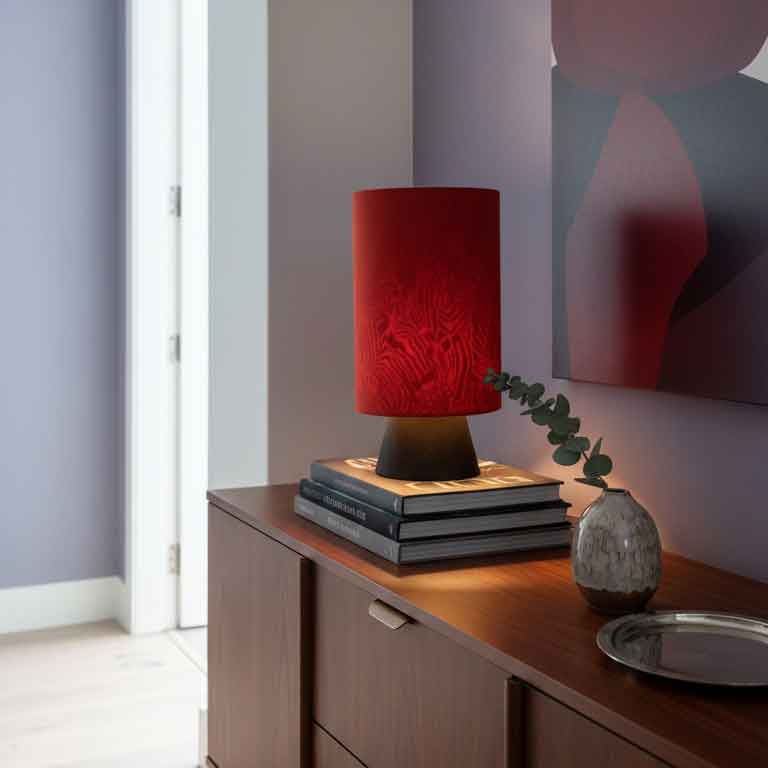 Tischleuchte „Zebra Flame“ – Mutiges Design trifft auf luxuriöse Eleganz