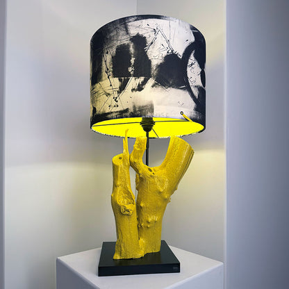 Tischlampe SHINE NOIR YELLOW– MiNiSTYLE  EDiTiON UNIKAT