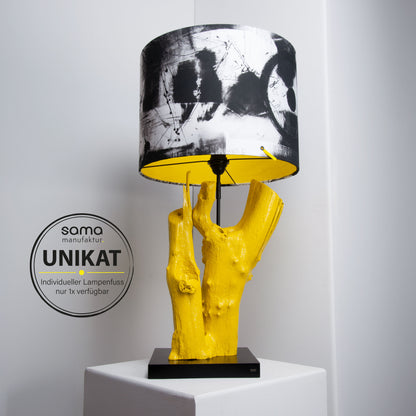 Tischlampe SHINE NOIR YELLOW– MiNiSTYLE  EDiTiON UNIKAT