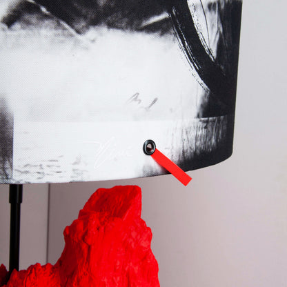 Abat-jour Velours Noir – Édition d’Art Volane