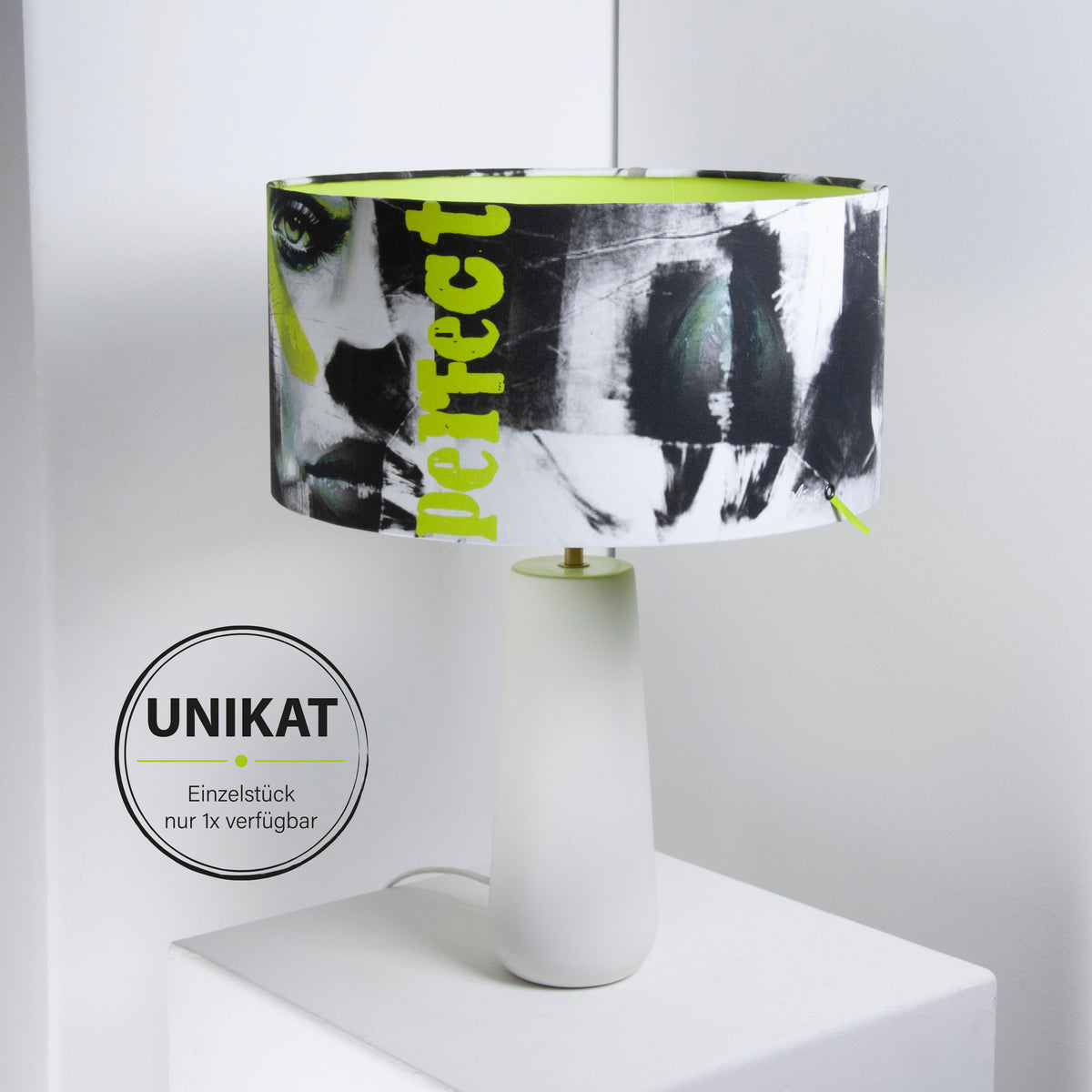 Lampenschirm SHINE PERFECT GREEN x MiSS MiNi UNIKAT