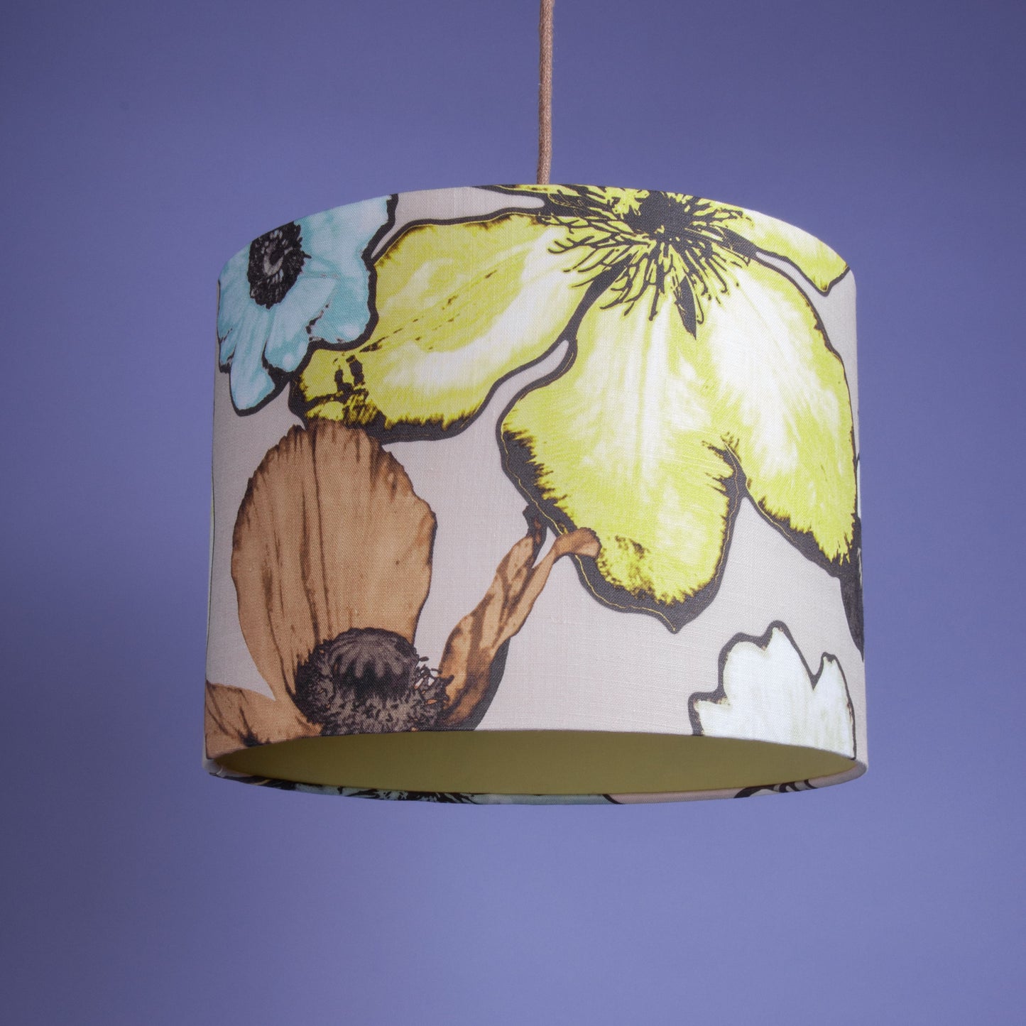Chivasso „DREAM ON“ – Limited Upcycling Lampenschirm ⌀ 40 cm x H 30 cm
