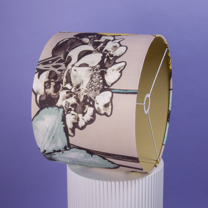 Chivasso „DREAM ON“ – Limited Upcycling Lampenschirm ⌀ 40 cm x H 30 cm