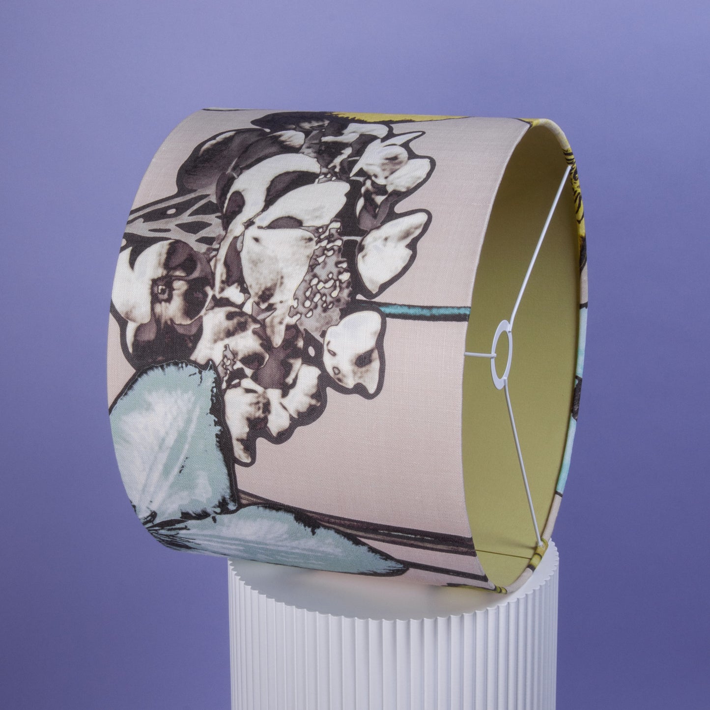 Chivasso „DREAM ON“ – Limited Upcycling Lampenschirm ⌀ 40 cm x H 30 cm