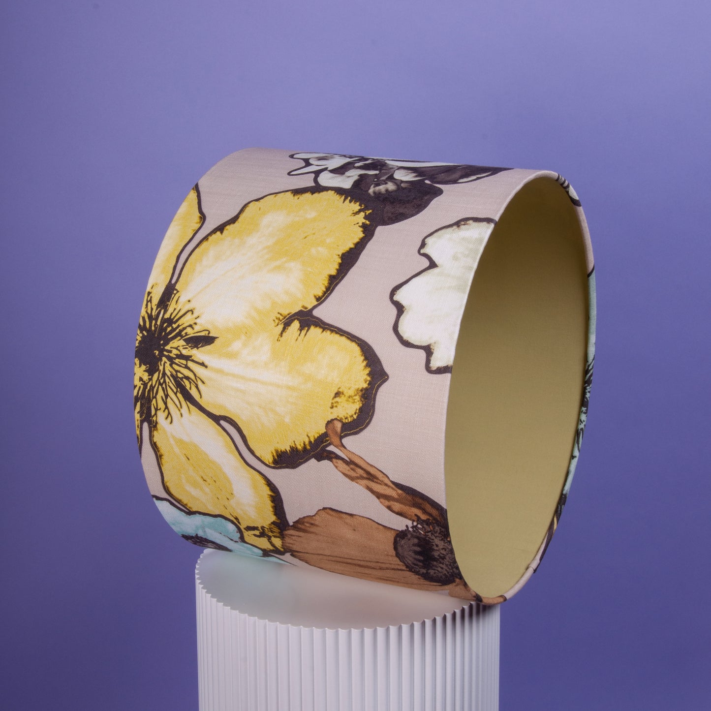 Chivasso „DREAM ON“ – Limited Upcycling Lampenschirm ⌀ 40 cm x H 30 cm