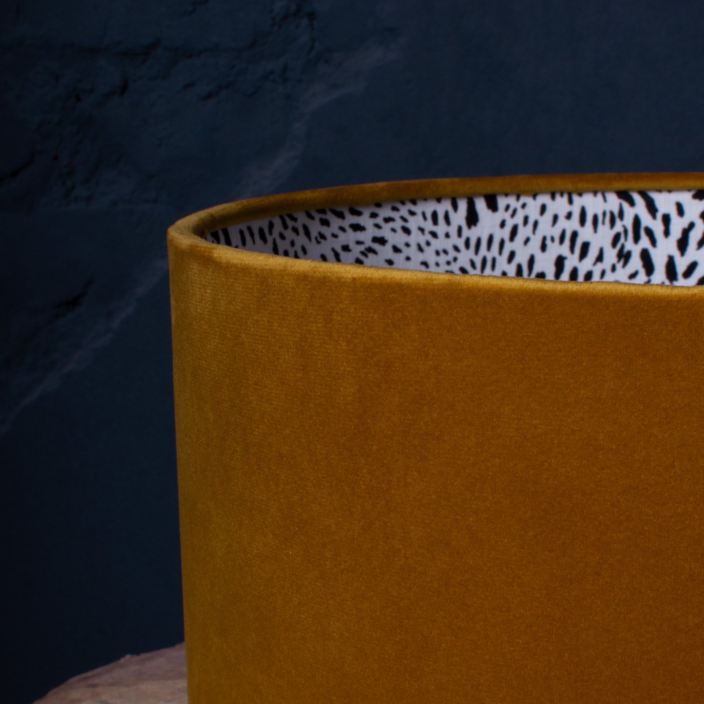 Lampenschirm Karamell mit Animal-Print – Moderner Stofflampenschirm – Safari & Boho Stil für dein Zuhause