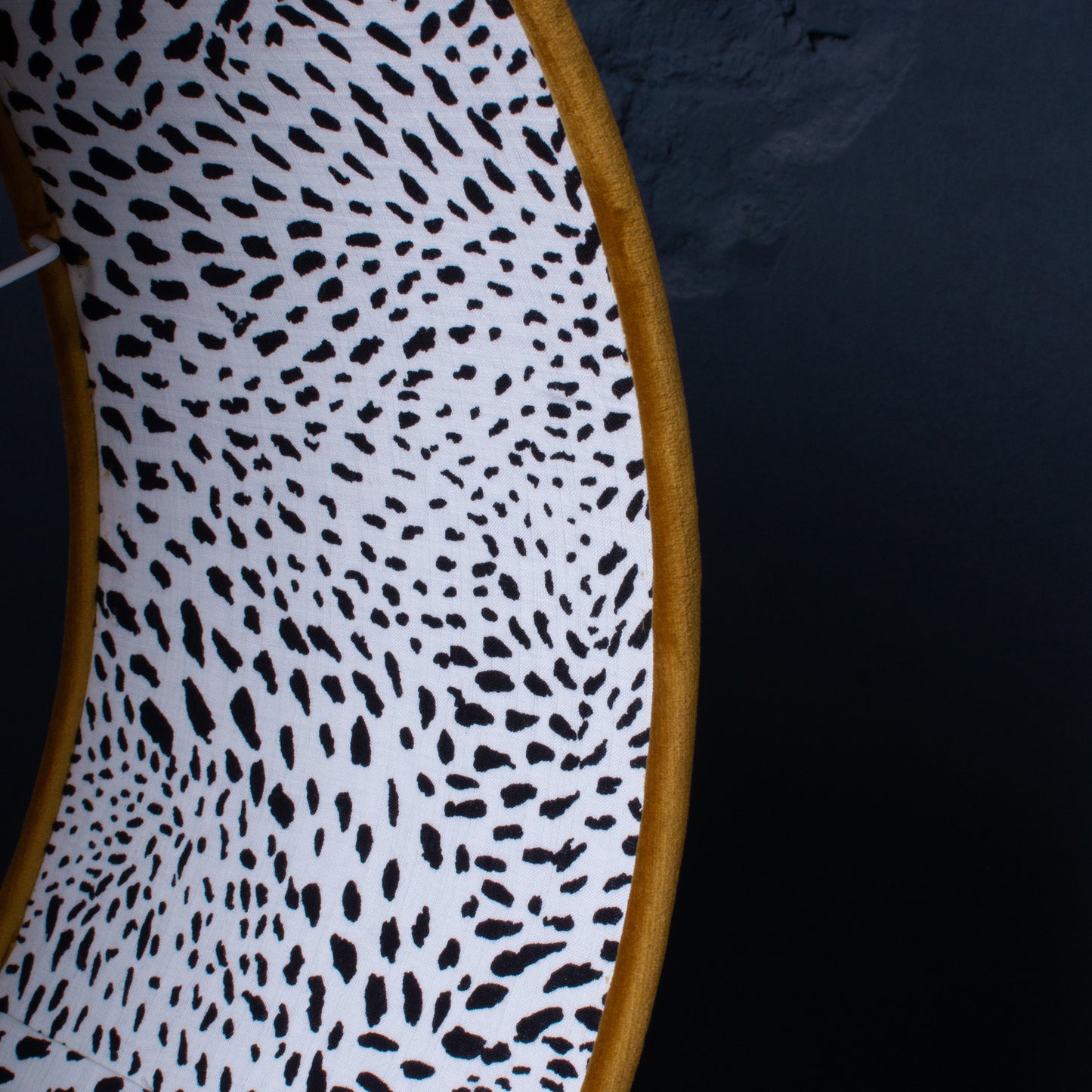 Lampenschirm Karamell mit Animal-Print – Moderner Stofflampenschirm – Safari & Boho Stil für dein Zuhause